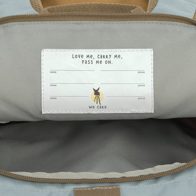 LÄSSIG Kinderrucksack Rolltop - Nature, olive