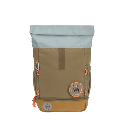 LÄSSIG Kinderrucksack Rolltop - Nature, olive