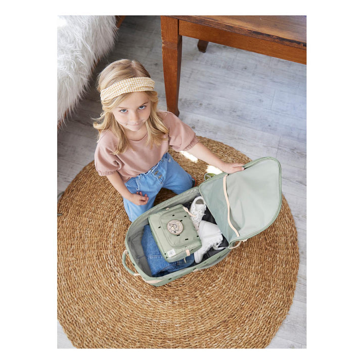 LÄSSIG Kindertrolley Happy Prints, light olive