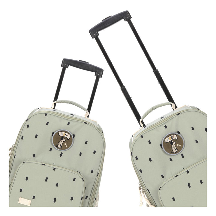 LÄSSIG Kindertrolley Happy Prints, light olive