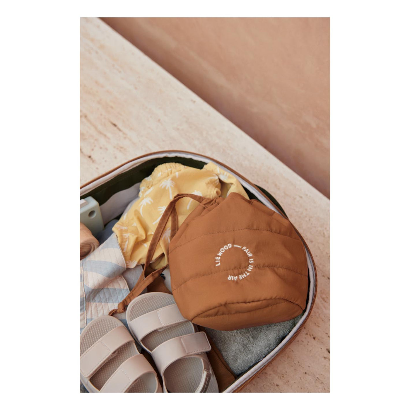 LIEWOOD Kindertrolley Jeremy Suitcase, golden caramel