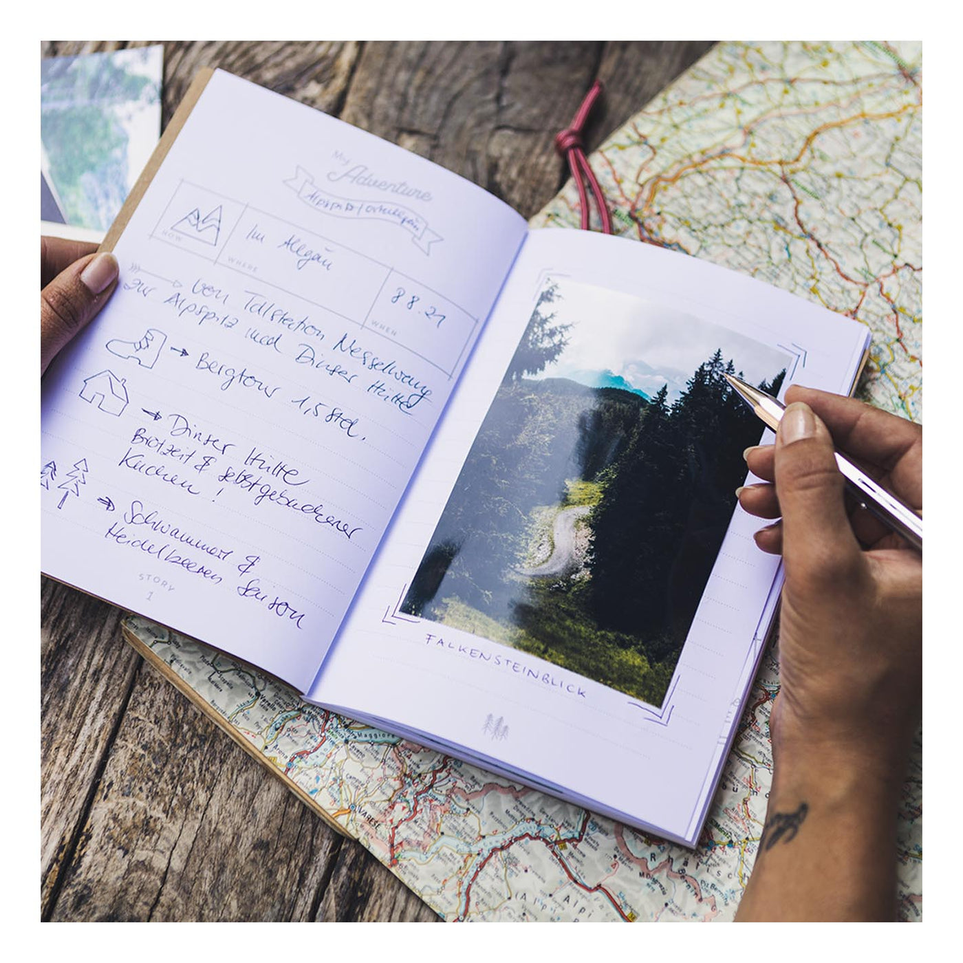 Reise-Tagebuch: My Adventure Stories